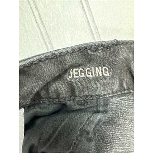 American Eagle Size 14 Womens Jeans Jeggings Mid Rise Black Stretch - Picture 4 of 5